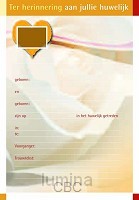 Huwelijkskaart a5  s10