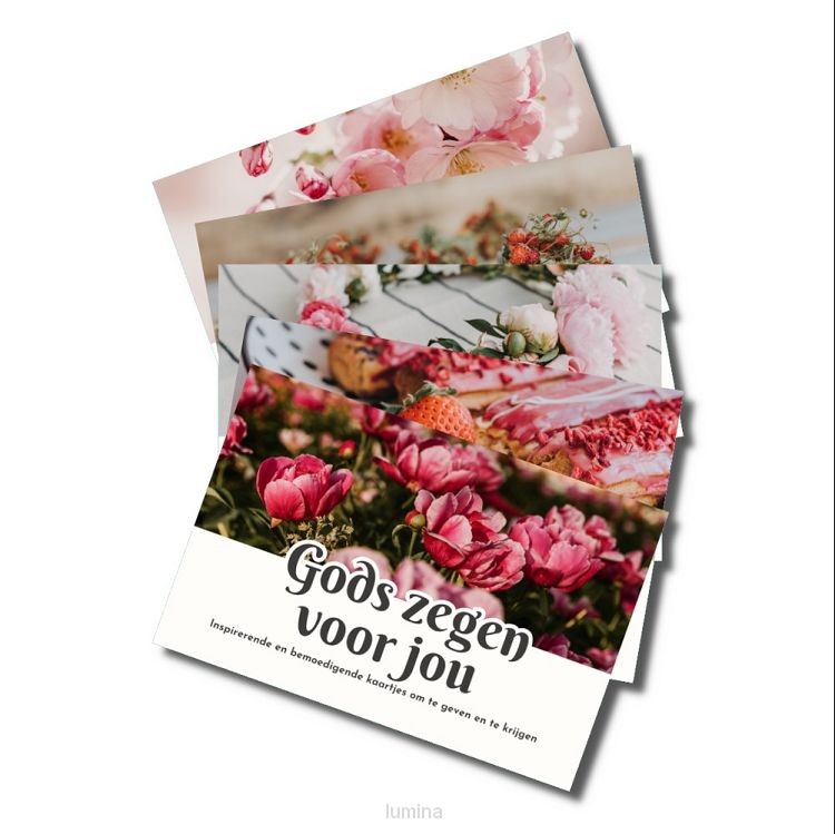 Zegenkaartjes in doosje