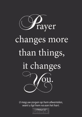 Wk puur prayer changes...