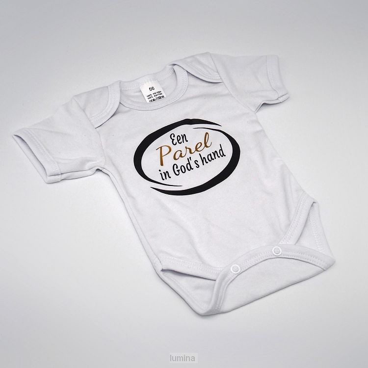 Rompertje parel in Gods hand mt 56