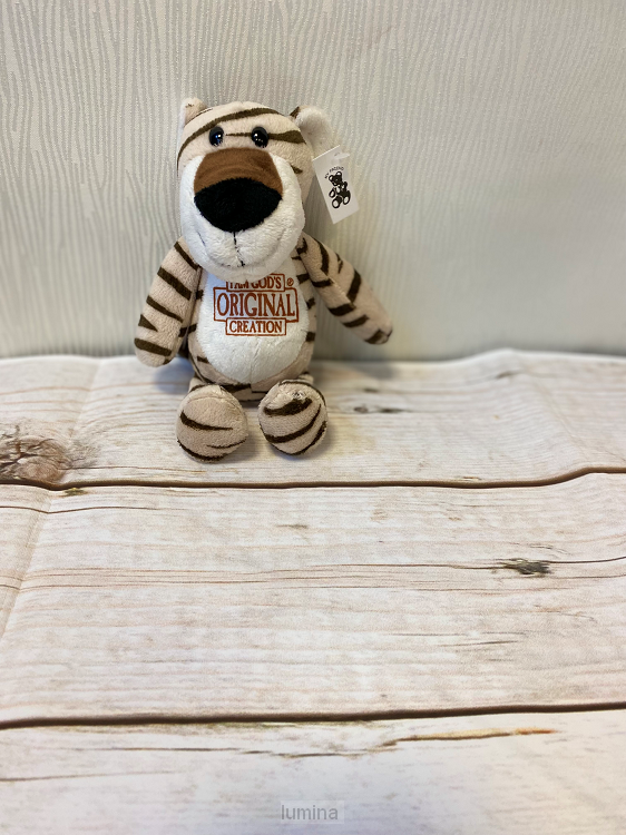 Pluche sitting tiger Gods originial 21cm