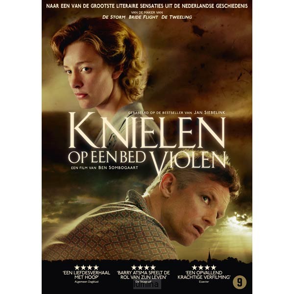 Knielen Op Een Bed Van Violen