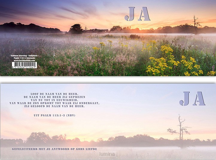 Panoramawenskaart mt belijdenis summer