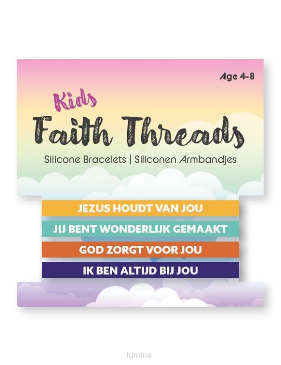 Geloofsarmbandjes - jezus houdt van jou