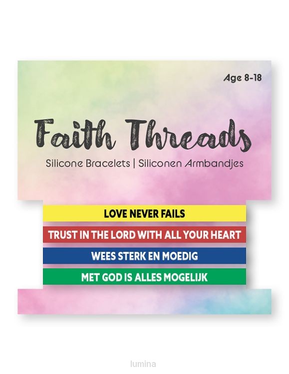 Love never falls Faith Threads