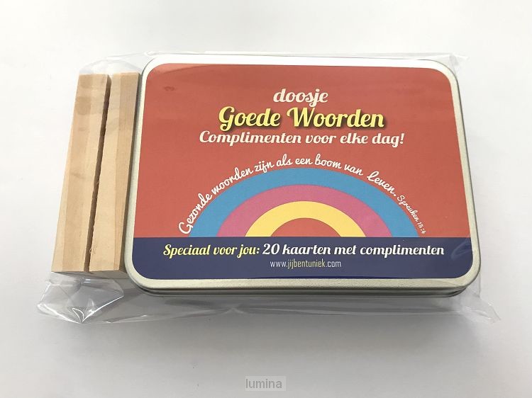 Goede woorden Complimenten