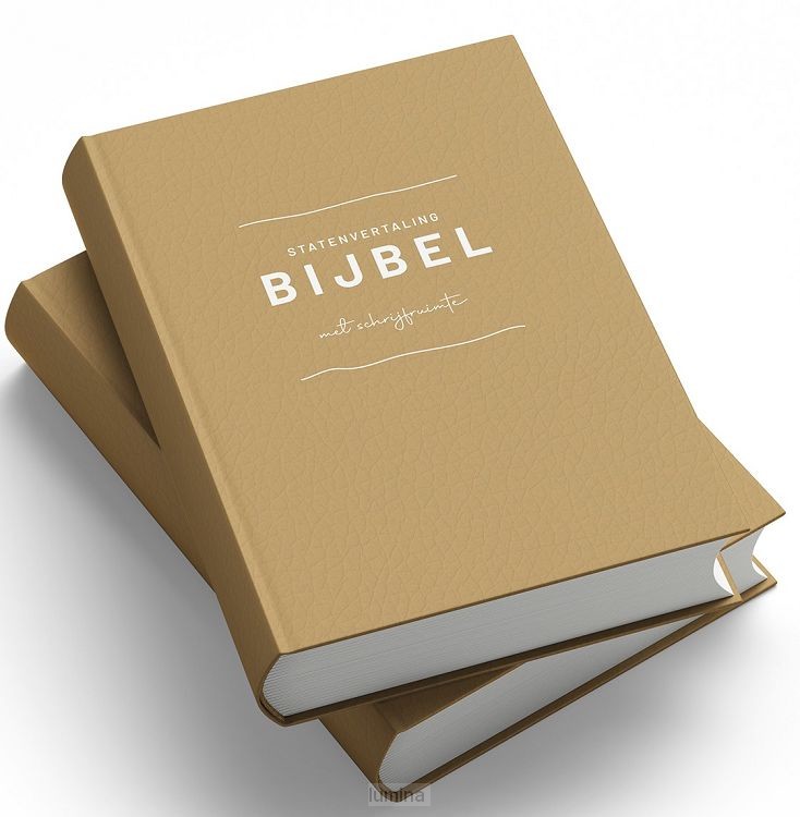 Bijbel met schrijfruimte camel BMS1