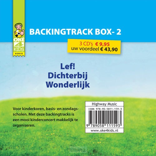 Pakket BACKINGTRACK 2  (3 cd's)