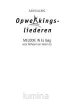 Opwekking muziekboek 871-883 in Es-laag