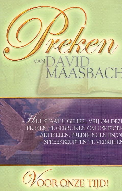 Preken 2 van david maasbach