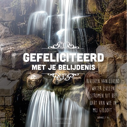 Kaart Je bent bijzonder, rivieren van