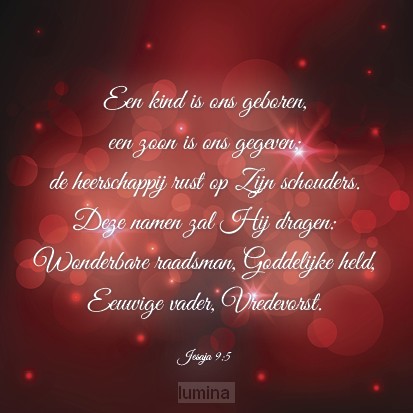 Kerstkaart wonderbare raadsman