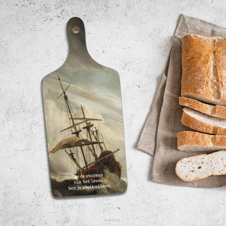 Broodplank in de stormen van het leven