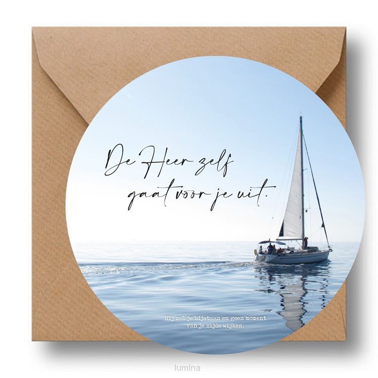 Cirkelcadeau Heer gaat zelf voor je uit