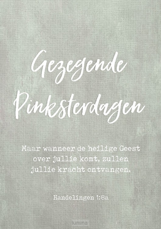 Wenskaart handelingen 1:8a