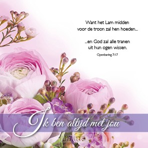 Kaart Ik ben altijd met je