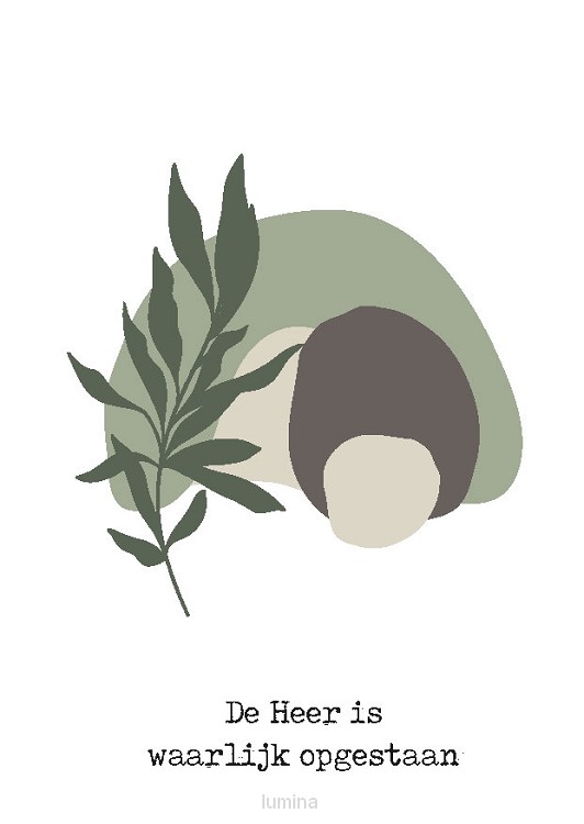 Wenskaart de Heer is waarlijk