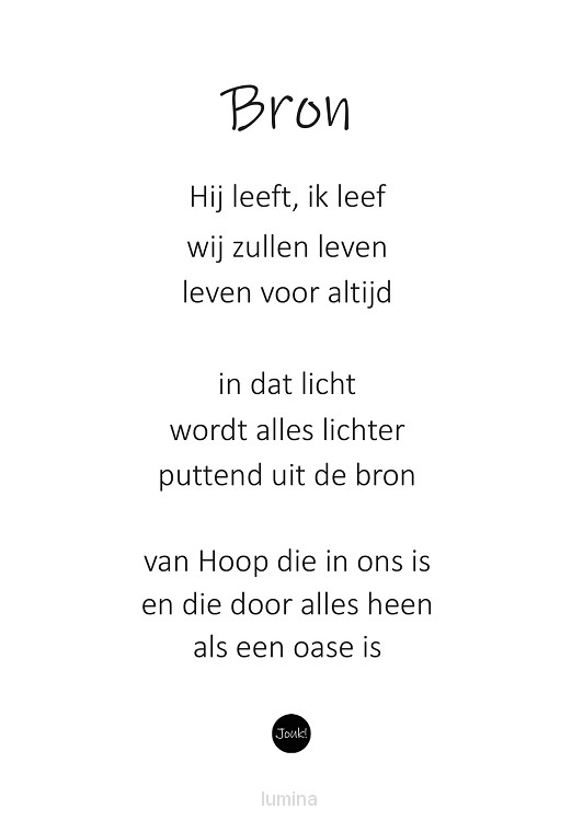 Kaart ''Bron''