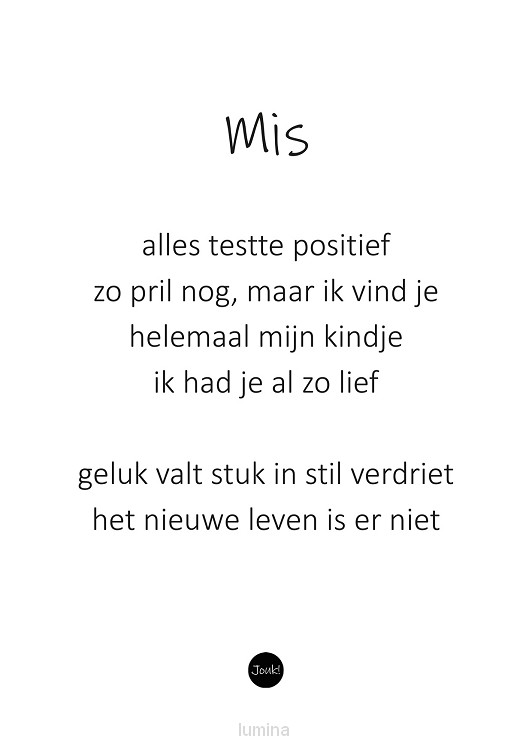 Kaart ''Mis''