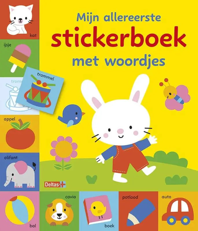 Mijn allereerste stickerboek met woordje