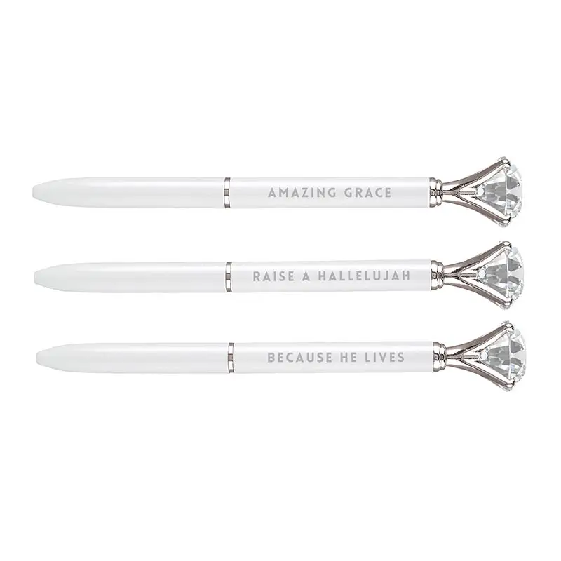 Gem Pens White Spring