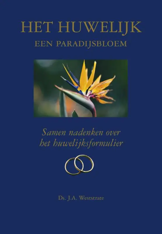 Huwelijk een paradijsbloem
