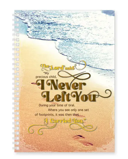 Softcover Journal I never left you