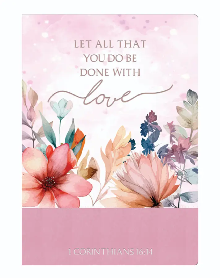 Luxleather journal Let all that you do