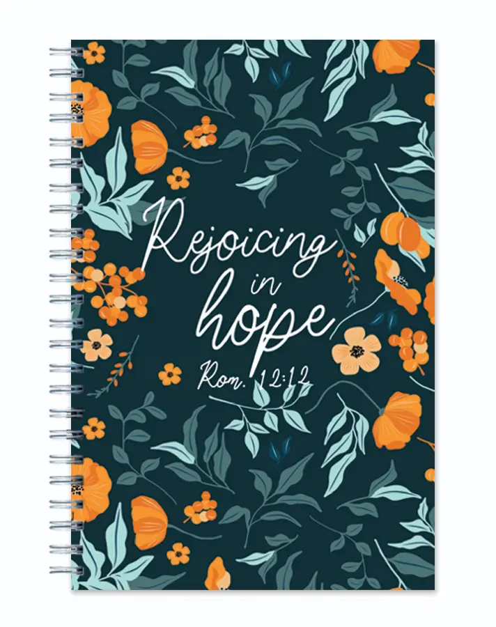 Wire o hard Journal Rejoicing in hope