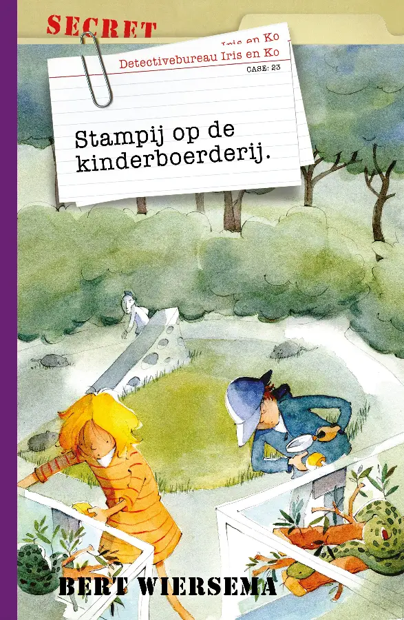 Stampij op de kinderboerderij