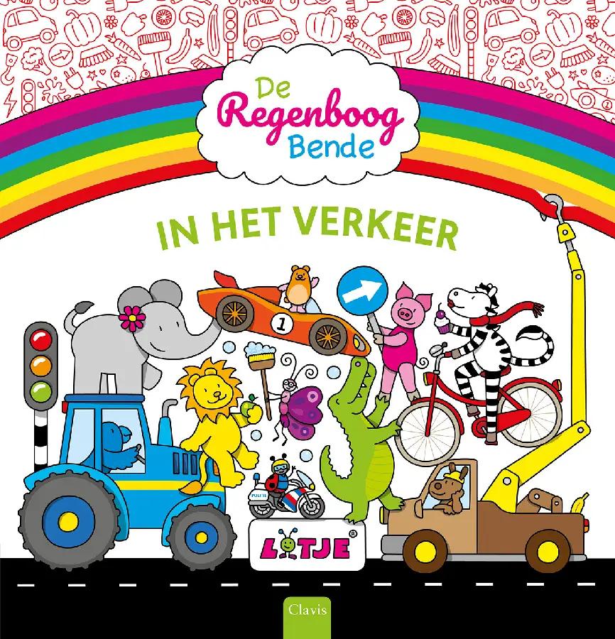 De Regenboogbende in het verkeer