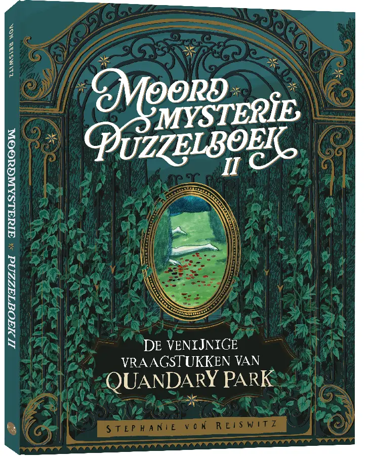 Moordmysterie puzzelboek