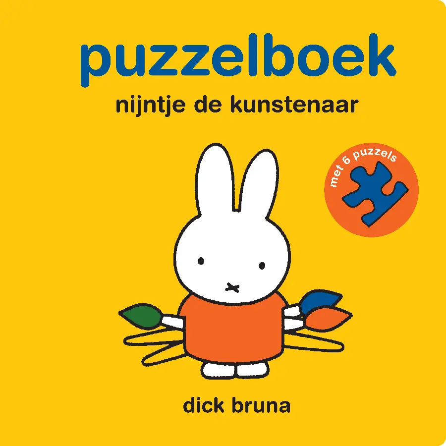 Puzzelboek nijntje de kunstenaar