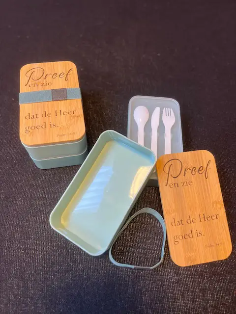 Lunchbox Proef en zie... 10x18,5x9cm