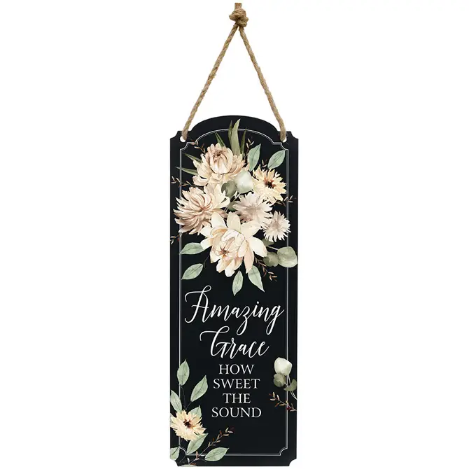 Metal wall decor Amazing grace 45,7cm