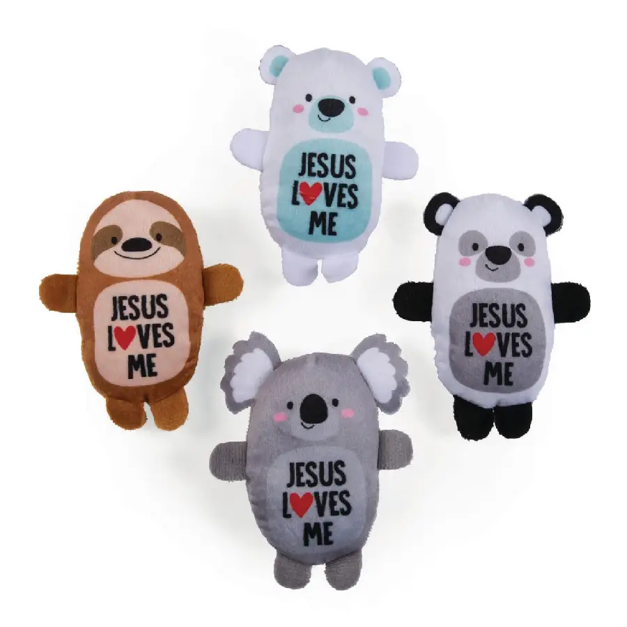 Jesus loves me stuffed animals ass